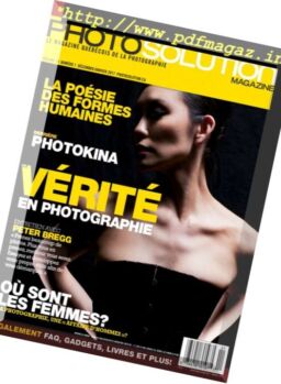 Photo Solution – Decembre 2016 – Janvier 2017