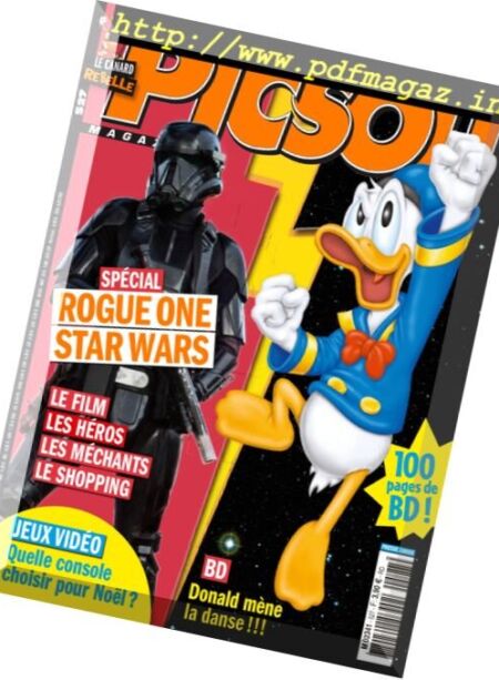 Picsou Magazine – Decembre 2016 Cover