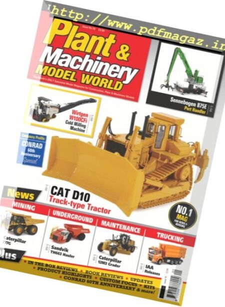 Plant & Machinery Model World – January-February 2017 Cover