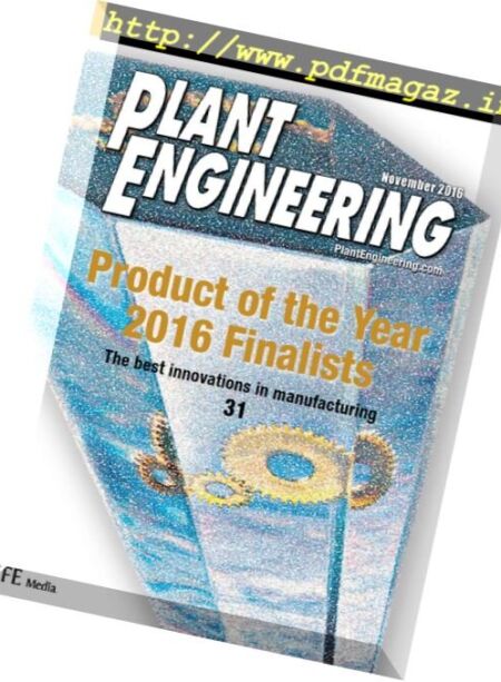 Plant Engineering – November 2016 Cover