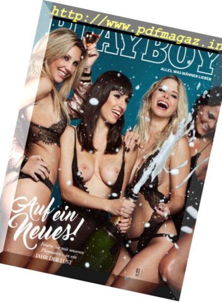 Playboy Germany – Januar 2017 Cover