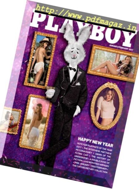 Playboy USA – January-February 2017 Cover