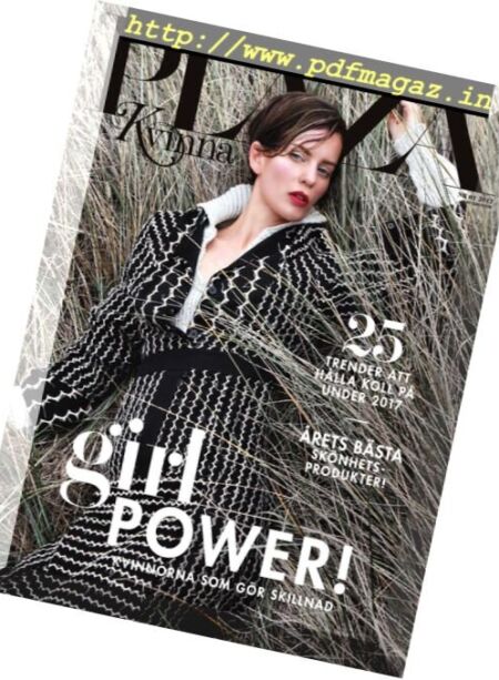 Plaza Kvinna – Januari 2017 Cover