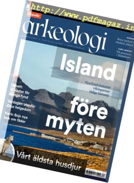 Popular Arkeologi – Nr.4, 2016 Cover