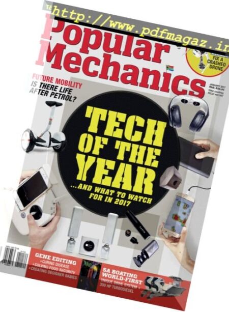 Popular Mechanics South Africa – January 2017 Cover