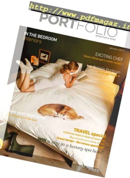 Portfolio Magazine – January 2017 Cover