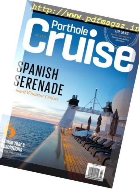 Porthole Cruise Magazine – January-February 2017 Cover