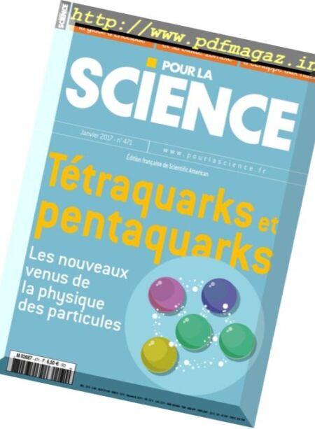 Pour la Science – Janvier 2017 Cover