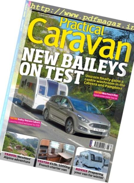 Practical Caravan – January 2017 Cover