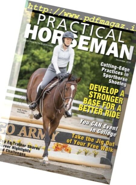 Practical Horseman – December 2016 Cover