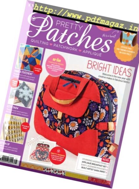 Pretty Patches Magazine – January 2017 Cover