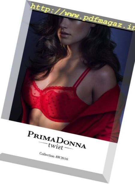 PrimaDonna – Lingerie Twist Autumn Winter Collection Catalog 2016 Cover