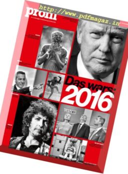 Profil – 19 Dezember 2016