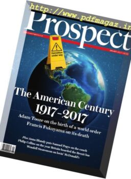 Prospect Magazine – January 2017