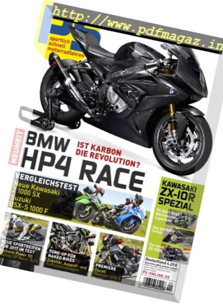 PS Germany – Januar 2017 Cover