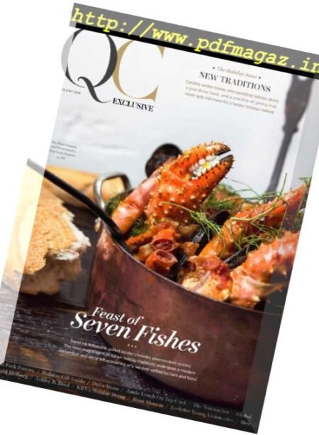 QC Exclusive Magazine – Holiday 2016 Cover