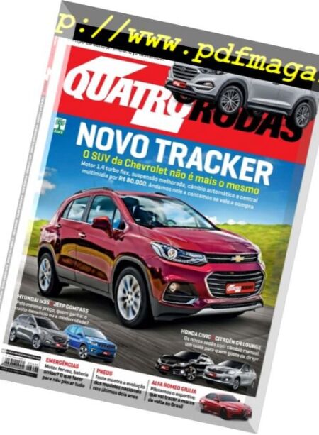 Quatro Rodas – Brazil – Issue 690, Dezembro 2016 Cover