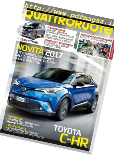 Quattroruote Italia – Gennaio 2017 Cover