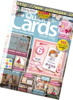 Quick Cards Made Easy – December 2016