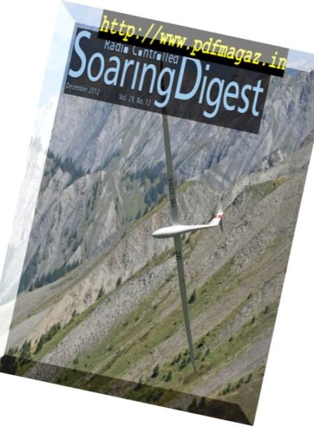 R-C Soaring Digest – December 2012 Cover