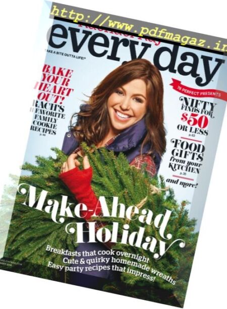 Rachael Ray Every Day – December 2016 Cover