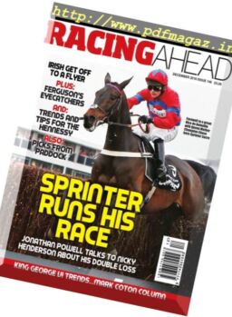 Racing Ahead – December 2016