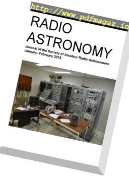 Radio Astronomy – January-February 2015