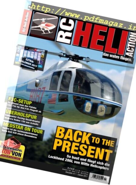 RC Heli Action – Januar 2017 Cover