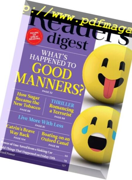 Reader’s Digest International – January 2017 Cover