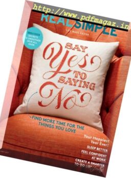 Real Simple – January 2017