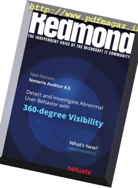 Redmond Magazine – November 2016 Cover