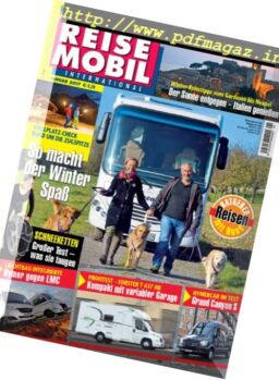 Reisemobil International – Januar 2017