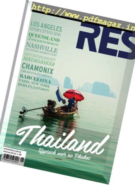 RES – Nr.6, 2016 Cover