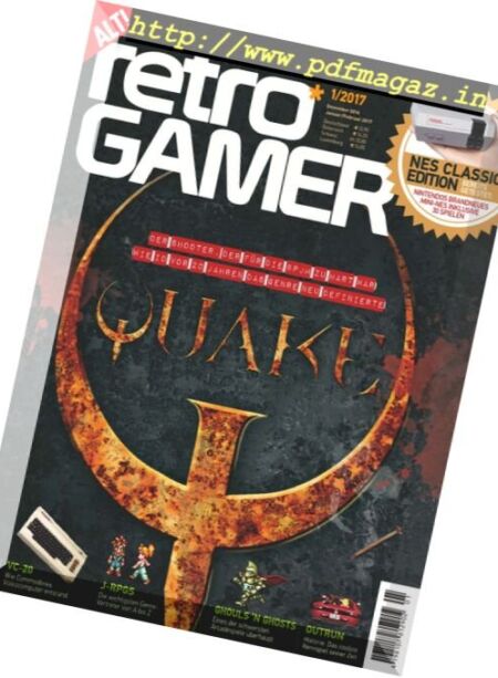 Retro Gamer – Dezember – Februar 2017 Cover