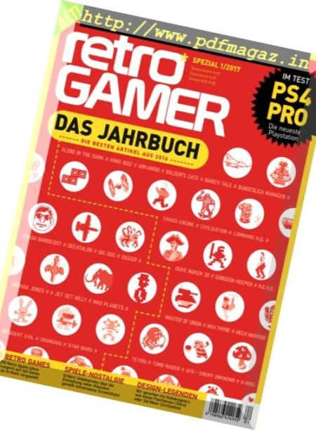 Retro Gamer Germany – Spezial N 01, 2017 Cover
