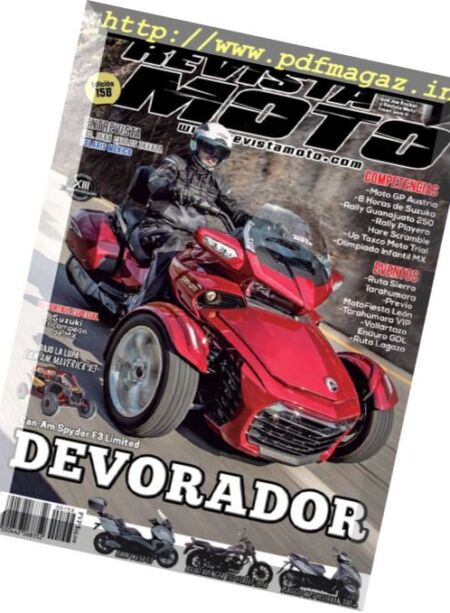 Revista Moto – Septiembre 2016 Cover
