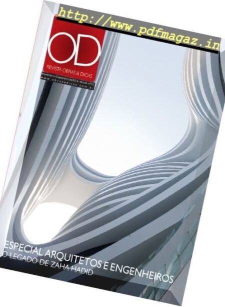 Revista Obras & Dicas – Novembro-Dezembro 2016 Cover