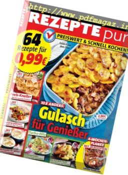 Rezepte Pur – Januar 2017