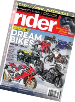 Rider Magazine – January 2017