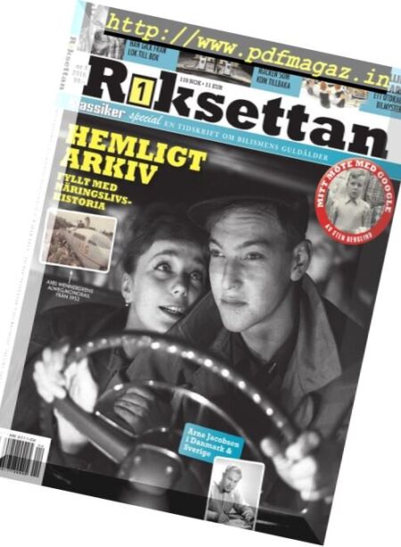 Riksettan – Nr.4, 2016 Cover