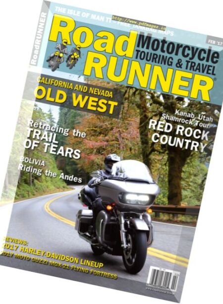 RoadRUNNER – January-February 2017 Cover