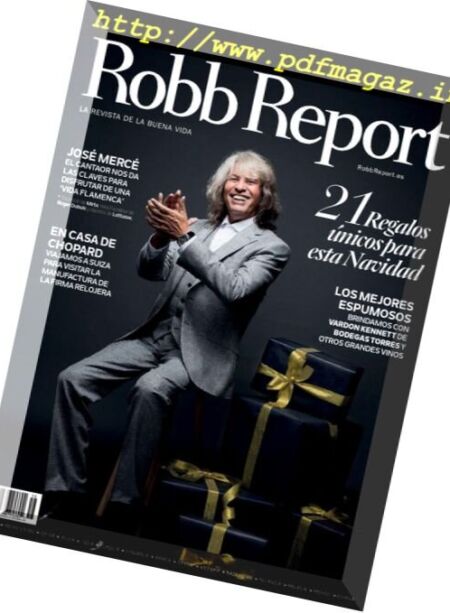 Robb Report Spain – Diciembre 2016 Cover
