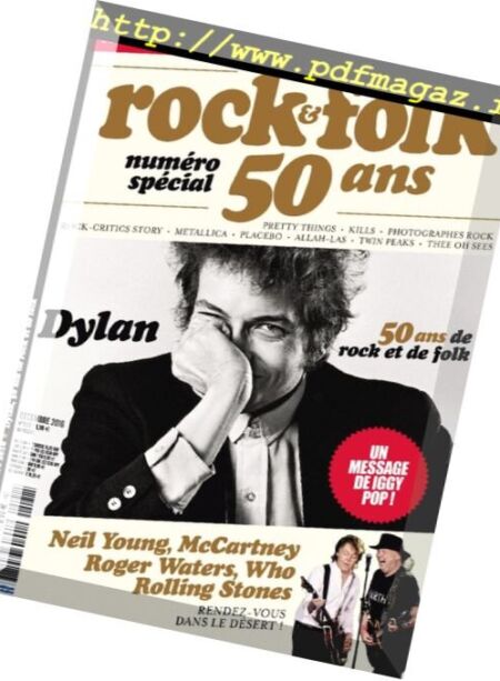 Rock & Folk – Decembre 2016 Cover
