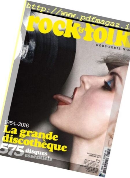 Rock & Folk – Hors-Serie – Decembre 2016 – Janvier 2017 Cover
