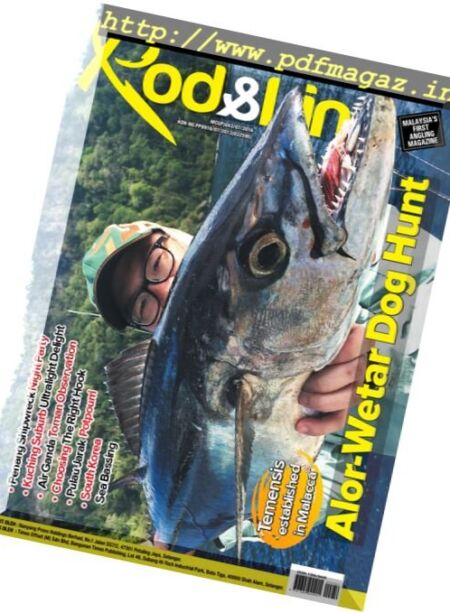 Rod & Line – December 2016 Cover