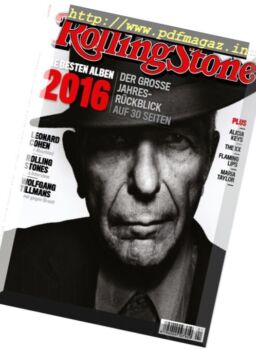 Rolling Stone Germany – Januar 2017