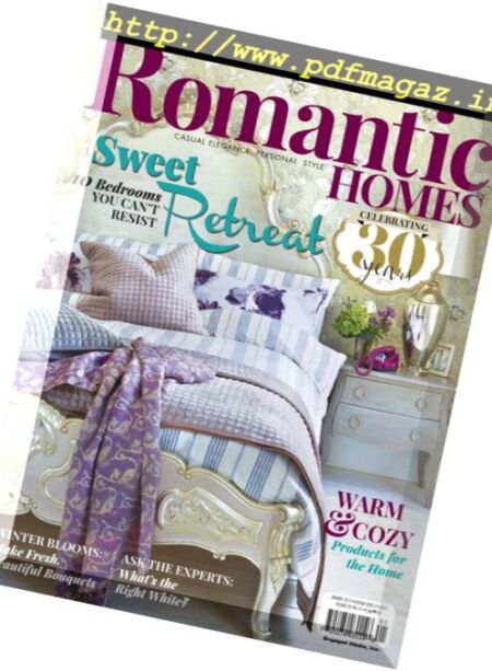 Romantic Homes – January 2017 Cover
