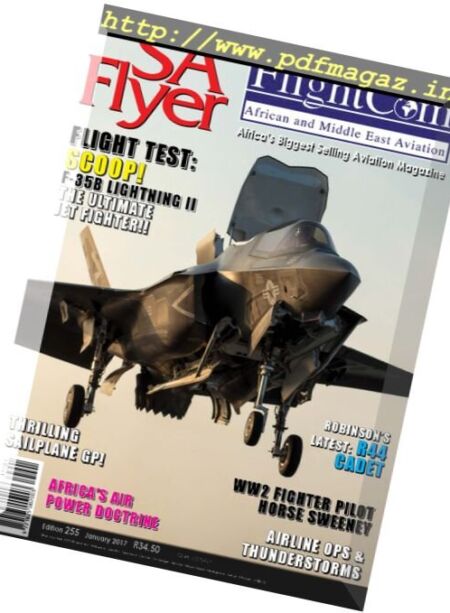 SA Flyer – January 2017 Cover