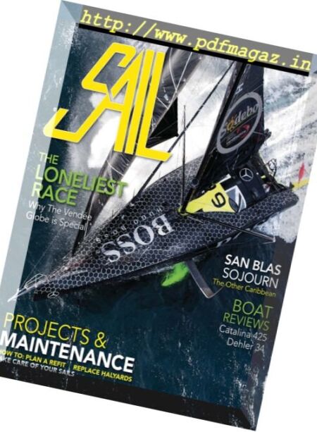 Sail – January 2017 Cover