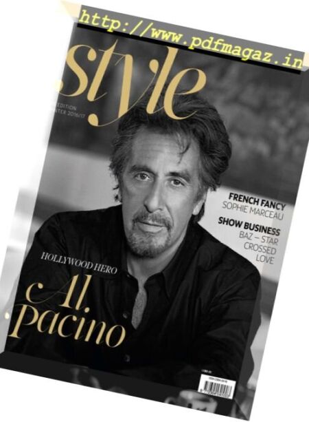 Sands Style US Edition – Winter 2016 Cover